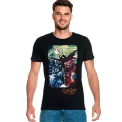 Code Geass - Poster T-Shirt schwarz