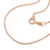 Collierkette rosé 42 cm