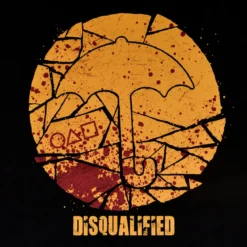 Cookie Disqualified T-Shirt für Squid Game Fans schwarz