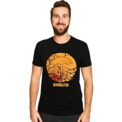 Cookie Disqualified T-Shirt für Squid Game Fans schwarz