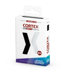Cortex Kartenhüllen matt-schwarz 60er Set Ultimate Guard für TCG japanische Größe