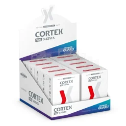Cortex Kartenhüllen rot 100er Set Ultimate Guard für TCG Standartgröße