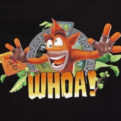 Crash Bandicoot - Whoa T-Shirt schwarz