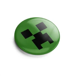 Creeper Button für Minecraft Fans