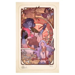 Critical Role Kunstdruck Laura Bailey: 10th Anniversary Art