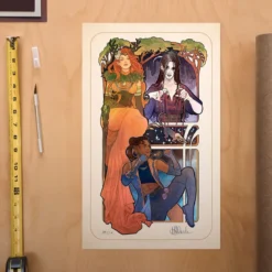 Critical Role Kunstdruck Marisha Ray: 10th Anniversary Art
