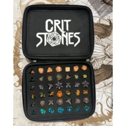 CritStones Würfeltasche Arcanum Schwarz