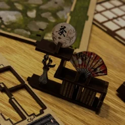 CuteBee - Kirishima Cha-an Miniaturhaus Book Nook Modell Bausatz