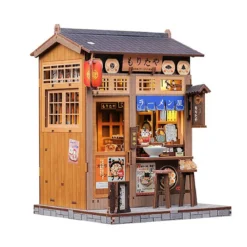 CuteBee - Morita-Ya Miniaturhaus Book Nook Modell Bausatz