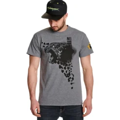 Cyberpunk 2077 - Animals Spray T-Shirt grau