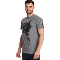 Cyberpunk 2077 - Animals Spray T-Shirt grau