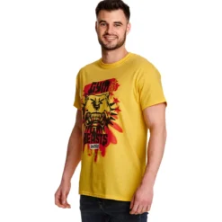 Cyberpunk 2077 - Gym Beasts T-Shirt gelb