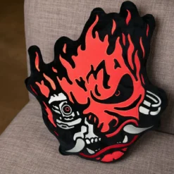 Cyberpunk 2077 - Samurai Logo Kissen