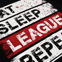 Daily Routine T-Shirt für League of Legends Fans schwarz