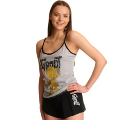 Dancing Groot Pyjama Damen kurz mit Spitze - Guardians of the Galaxy