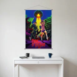 Dandadan - Okarun und Momo Wall Scroll