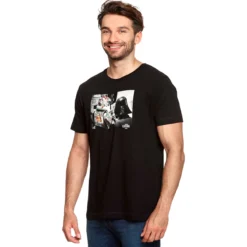 Dark Side Tattoo T-Shirt für Star Wars Fans schwarz