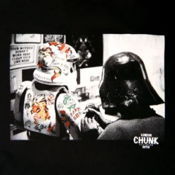 Dark Side Tattoo T-Shirt für Star Wars Fans schwarz