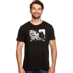 Dark Side Tattoo T-Shirt für Star Wars Fans schwarz