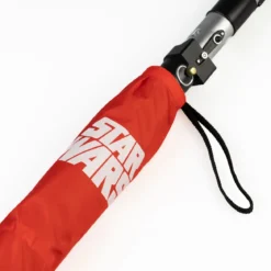 Darth Vader Lichtschwert Schirm mit Leuchtfunktion - Star Wars