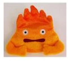 Das wandelnde Schloss Plüsch-Geldbeutel Calcifer 12 cm