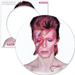 David Bowie: Aladdin Sane 450 Piece Picture Disc Jigsaw Puzzle