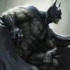 DC Comics Kunstdruck Batman 46 x 61 cm - ungerahmt
