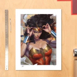 DC Comics Kunstdruck Wonder Woman #1 (2023) 61 x 46 cm -