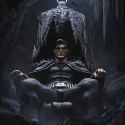 DC Comics Legacy Replica Statue 1/4 Batman and Bruce Wayne
