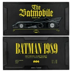 DC Comics Metallbarren Batman Batmobile XL Limited Edition