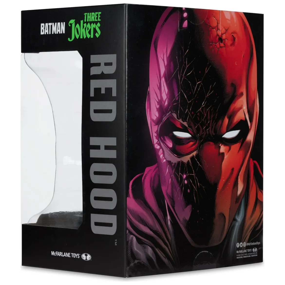 DC Direct Prop-Replik 1/3 Red Hood Cowl (Batman: Three