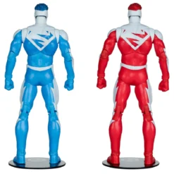 DC Multiverse Actionfiguren 2er-Pack Superman Blue vs.