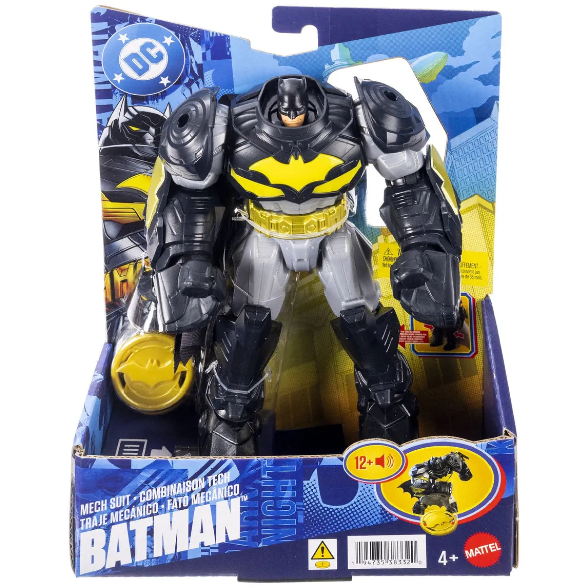 DC Premier Actionfigur mit Sound & Licht Mecha Suit Batman