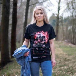 Dead by Daylight x Iron Maiden - Oni Samurai Eddie Killer T-Shirt