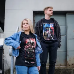 Dead by Daylight x Iron Maiden - Oni Samurai Eddie Killer T-Shirt
