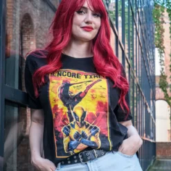 Deadpool and Wolverine - Encore Time T-Shirt schwarz