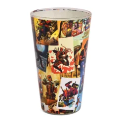 Deadpool - Comic Collage Glas