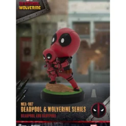 Deadpool 3 Deadpool & Wolverine Series Mini Egg Attack Figuren Set 8 cm