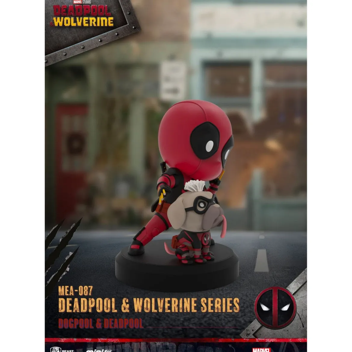Deadpool 3 Deadpool & Wolverine Series Mini Egg Attack Figuren Set 8 cm