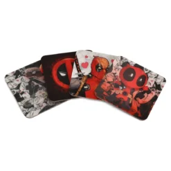 Deadpool 3D Untersetzer 4er Set