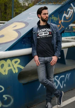 Deadpool - Est 1991 T-Shirt grau