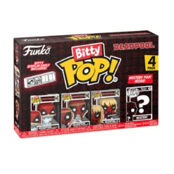 Deadpool - Funko Bitty Pop 4er Figuren Set Serie 4