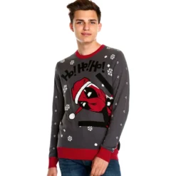 Deadpool - Ho! Ho! Ho! Strickpullover