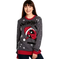 Deadpool - Ho! Ho! Ho! Strickpullover