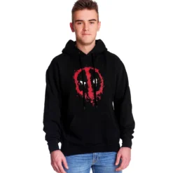 Deadpool - Logo Hoodie schwarz