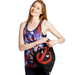 Deadpool - Logo Sportbag schwarz