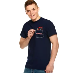 Deadpool - Pocket T-Shirt blau