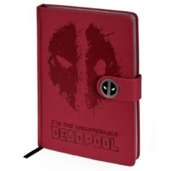 Deadpool - Splatter Logo Premium Notizbuch A5