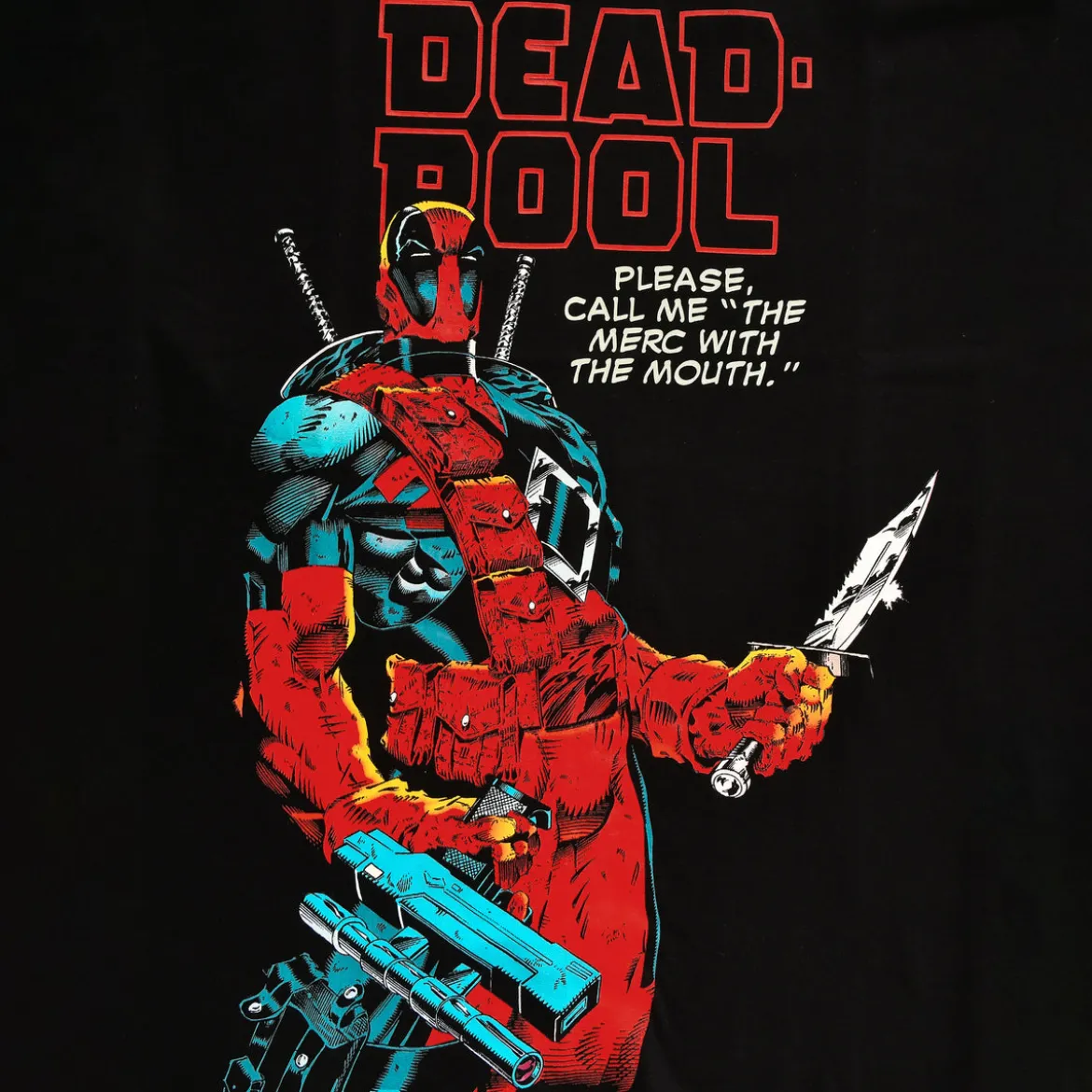 Deadpool - The Merc With The Mouth Oversize T-Shirt schwarz