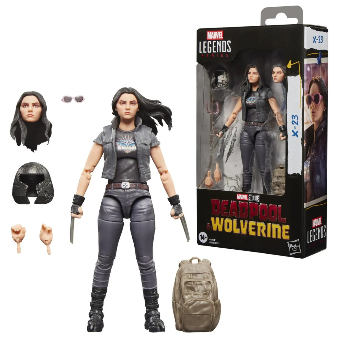 Deadpool & Wolverine Marvel Legends Actionfigur X.23 15 cm